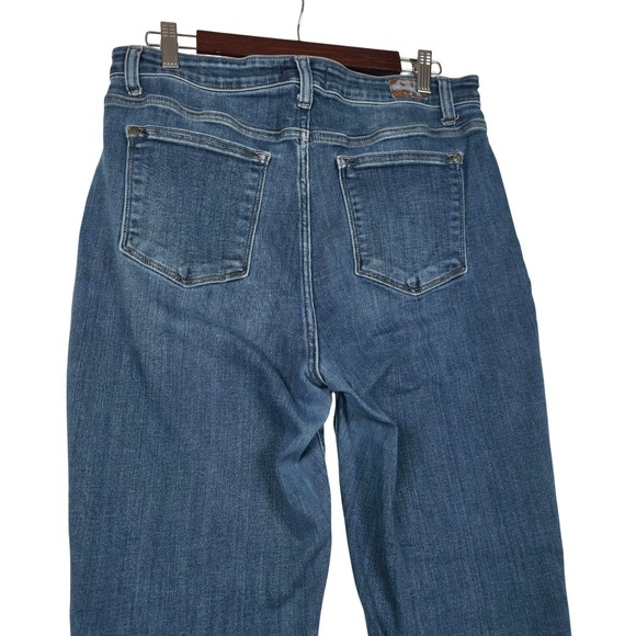 Judy Blue Jeans High Rise Slim Fit Dark Wash Size 13/31 Stretch Denim JB82390DK - Picture 4 of 12